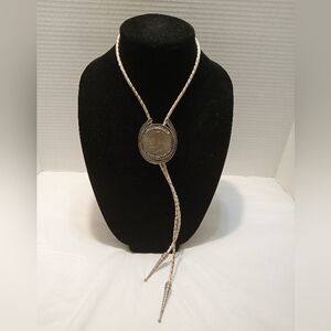 Dollar coin  Bolo Tie necklace